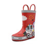 Hot Sale Kids Waterproof  Gum Boots Toddler Rubber Rain Shoes Boots For Children With Prints
