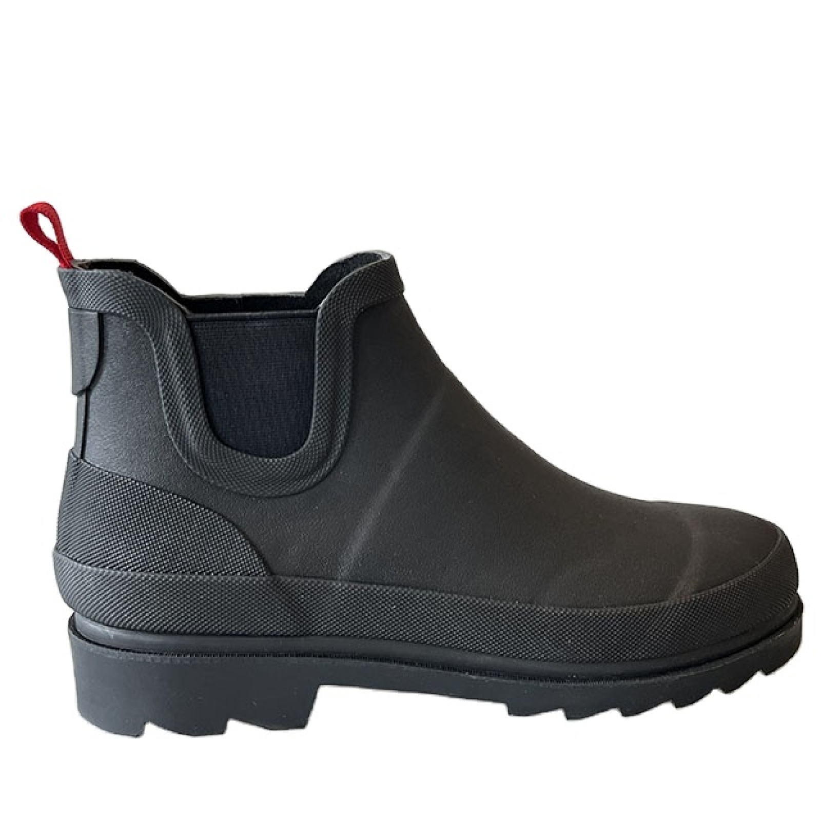Women's Waterproof Plush Chelsea Boot Rubber Ankle Rain Boot for Winter Custom color