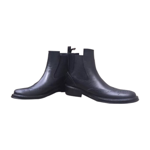 Men's Mid Height Cool PVC Boots Ankle Garden Shoes for European Market