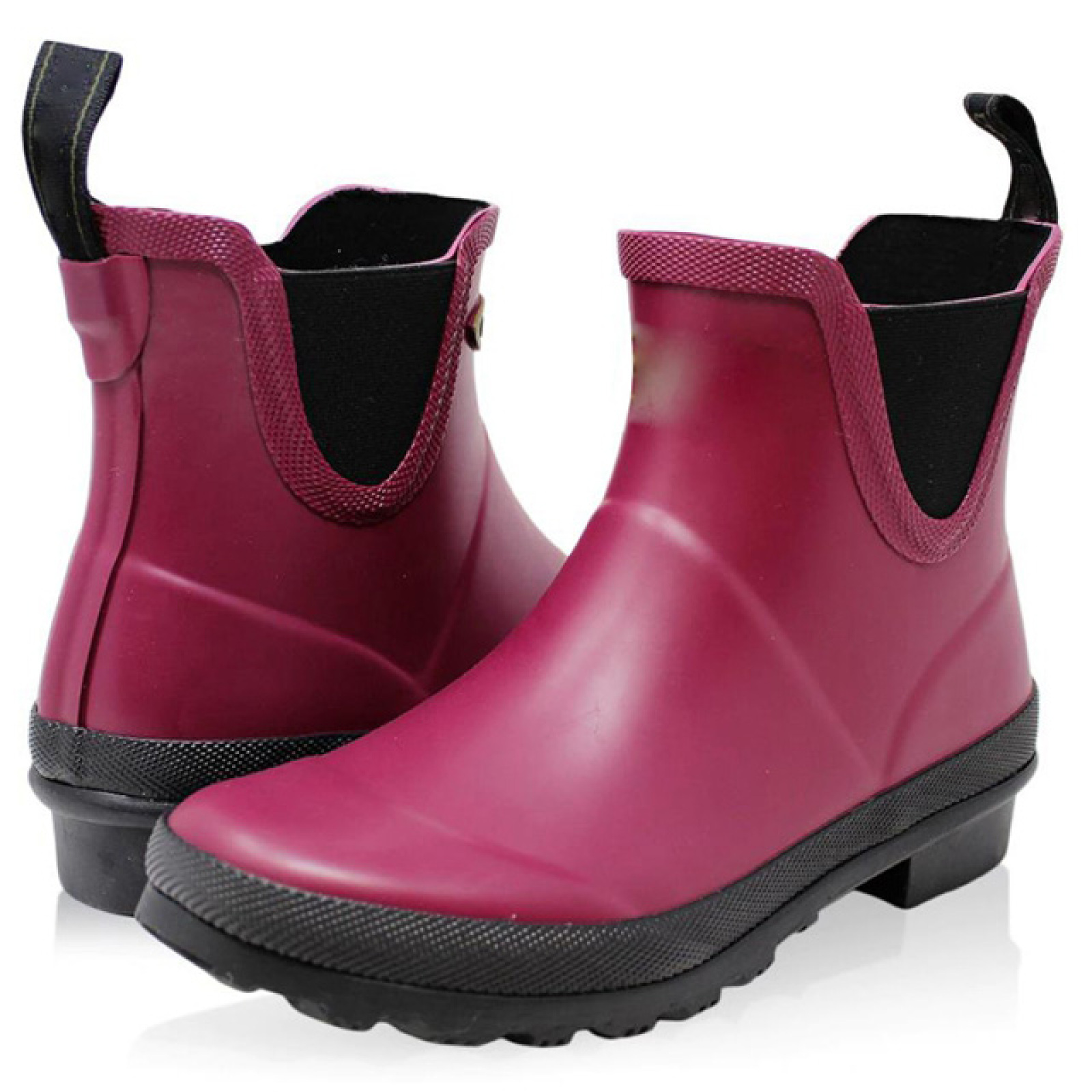 Mens And Womens Rubber Waterproof Slip on Stable Mucker Yard Chelsea Boots