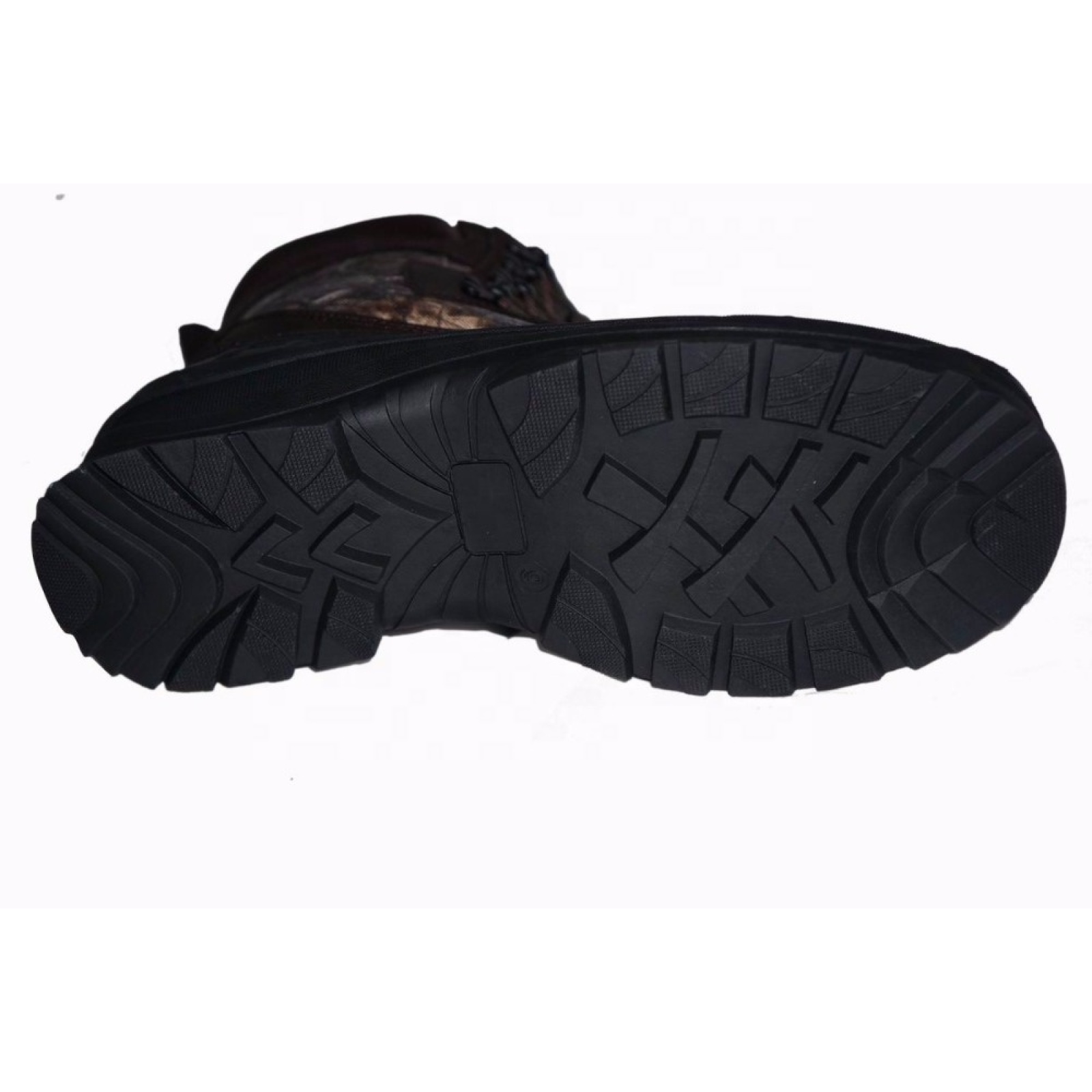 Men's Camouflage Insulated Waterproof Construction Synthetic  Rubber Sole Winter Snow Ski Boots