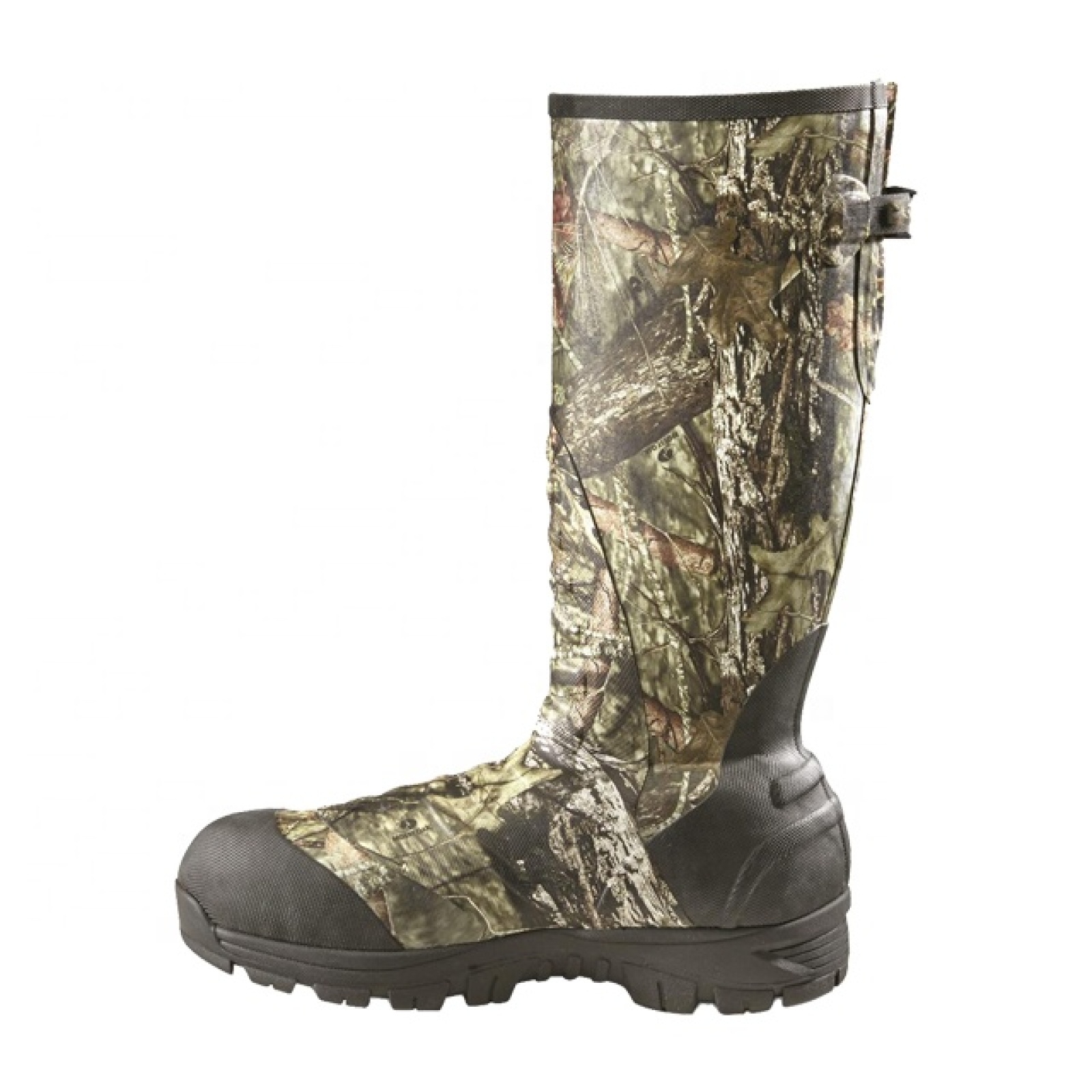 Outdoor Men's Ankle Fit Insulated Camo Hunting Waterproof Rubber Boots