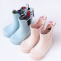 Chelsea Boots Custom Ankle Rain Boots Anti-slip Design Your Own Waterproof Rain Wellies for Kids