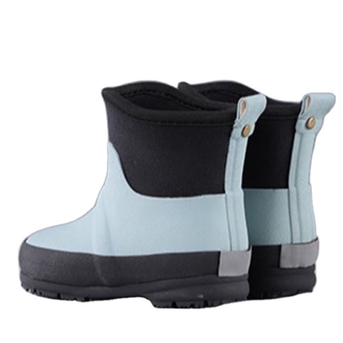 Wholesale Warm Wear Kids Neoprene Lining Chidren Waterproof Rain Boots  Winter  Wellies