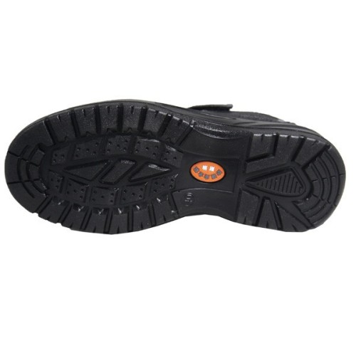 Mens Summer Season Protective Steel Toe Leather Safety Work Shoes