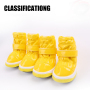 Wholesale New Style Autumn Winter  Puppy Waterproof  Shoes Pet Snow Boots Lamb Wool Cotton  Dog Shoes