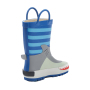 Boys Baby Rain Boots Kids Waterproof Anti-Slip Blue 3D Printing  Shark  Custom Rain Boots Rubber Wellies