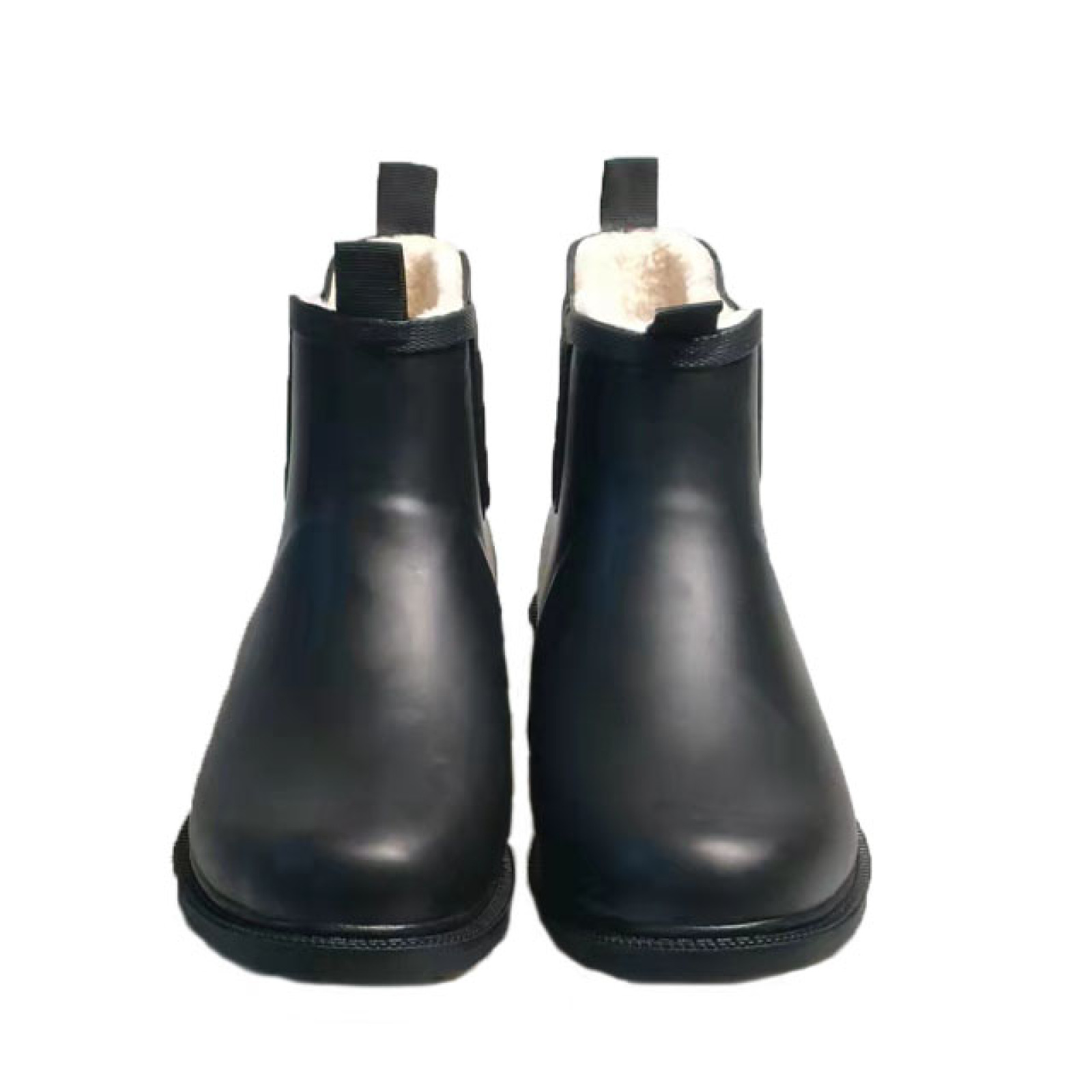Ladies Customized Fashion Waterproof Ankle Rubber Rain Boots