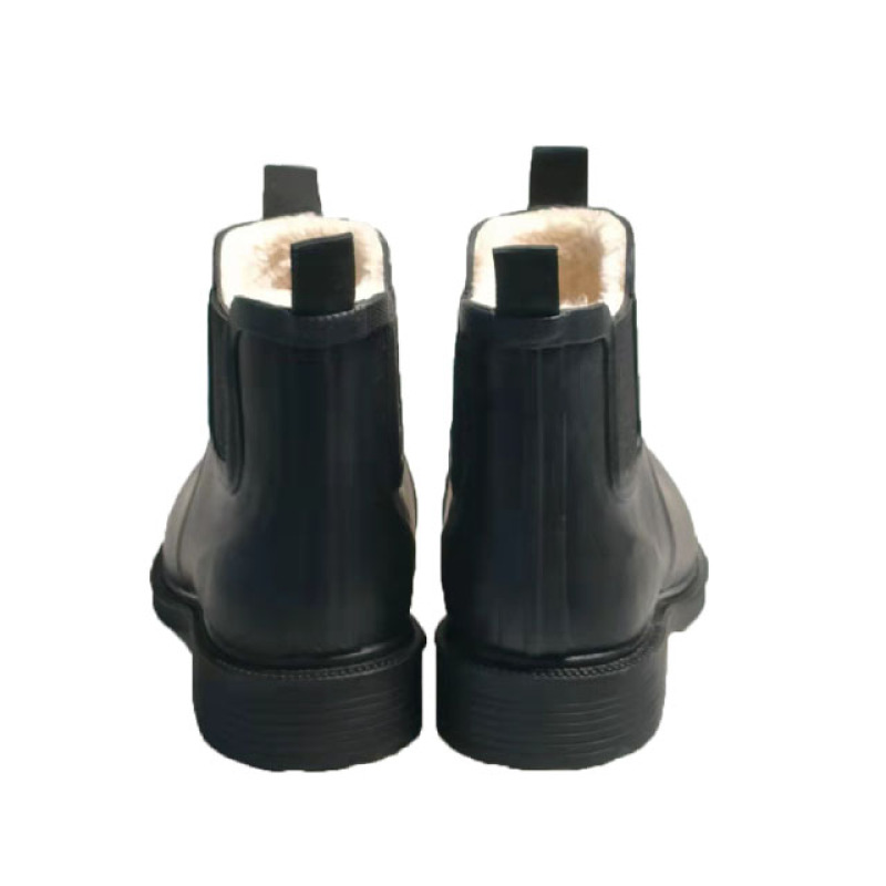 Ladies Customized Fashion Waterproof Ankle Rubber Rain Boots