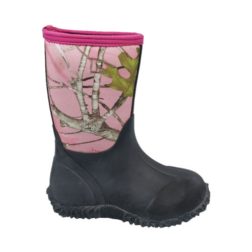 Wholesale Waterproof Kids Neoprene Rubber Boots Wellies Rain Boots