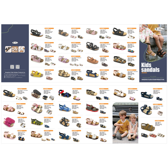 Kids Cork Sandals