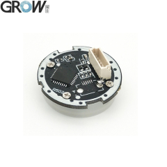 GROW KS200+R502-A 4*AA Battery or DC3.7V--6.5V Motor Output Circular Ring Indicator Light Fingerprint Access Control Board