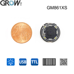 GROW GM861XS USB UART 1D/QR/2D Bar Code Scanner QR Code Barcode Scanner Module for Bus Supermarket Arduino ESP32 Android