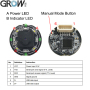 GROW GM861XS USB UART 1D/QR/2D Bar Code Scanner QR Code Barcode Scanner Module for Bus Supermarket Arduino ESP32 Android