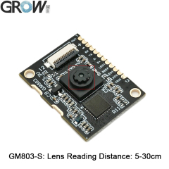 GROW GM803-S DC3.3V 5-30cm Read Distance USB/TTL232 Interface Barcode Scanner Module 1D/2D QR Bar Code Reader PDF417 for Arduino