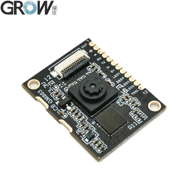 GROW GM803-S DC3.3V 5-30cm Read Distance USB/TTL232 Interface Barcode Scanner Module 1D/2D QR Bar Code Reader PDF417 for Arduino