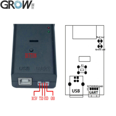 GROW GM66 1D 2D Bar Code Qr Scanner Module With USB UART