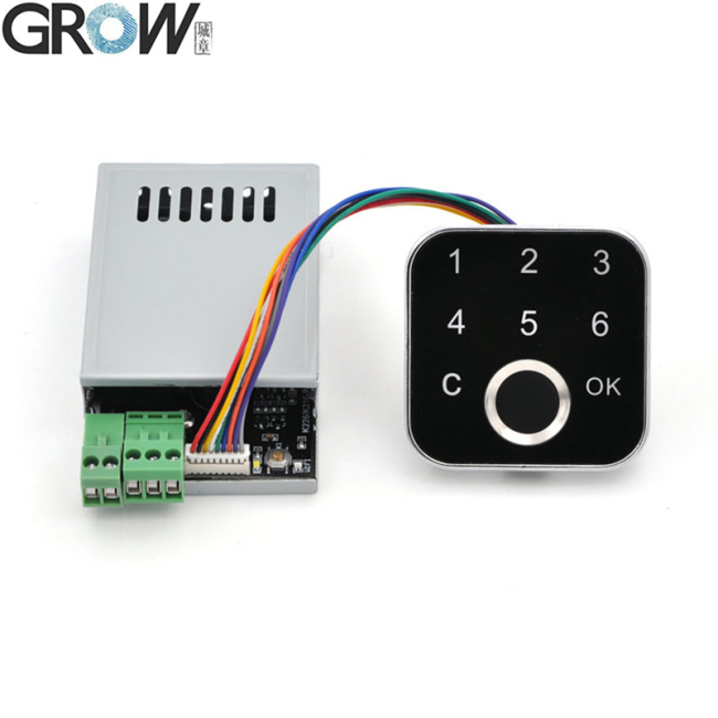 K226+G16 DC10-30V Password Fingerprint Control Board Relay Output Admin/User Fingerprint/Password For Door Access Control System
