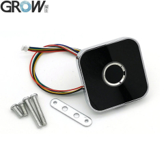 GROW KS200+R502-AW Circular Ring Indicator Light Capacitive Fingerprint Access Control Board
