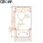GROW GM65 High Quality 1D 2D Barcode Scanner Reader Raspberry Pi For Supermarket Bank Warehouse