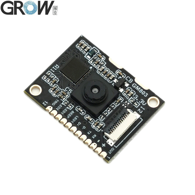 GROW GM803-L 1D/2D QR Bar Code Reader For Android Arduino 7-50cm Read Distance RS232/USB DC3.3V Barcode Scanner Reader Module