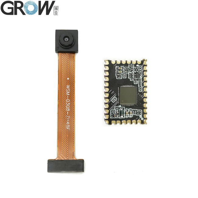 GROW GM802-L 1D/2D QR Bar Code Reader RS232/USB DC3.3V Barcode Scanner Reader Module For Android Arduino 7-50cm Read Distance