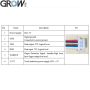 GROW KS200+R503 Two-Color Ring Indicator Light Door Access Control Capacitive Fingerprint Access Control Board