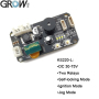 GROW KS220-L+R558-S DC30-75V Two Relays Fingerprint Access Control Board With Self-locking/Ignition/Jog Mode With Admin/User