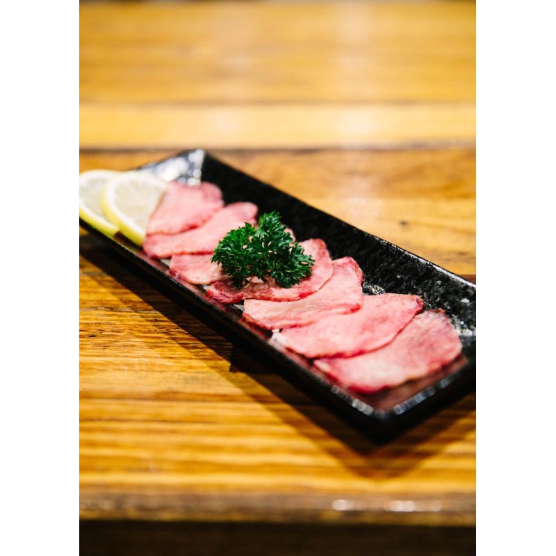 Small Plate (gyutan,karubi,&harami Wagyu beef listed above has marble score 8-9+)