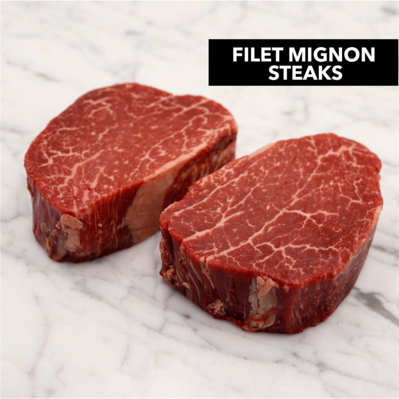 Fullblood Wagyu Eye Fillet Whole Marbling Score 9+ Stone Axe