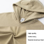 Luxury Hip Hop Men Various Colored 520g Cotton / Polyester Heavyweight Blank Hoodies