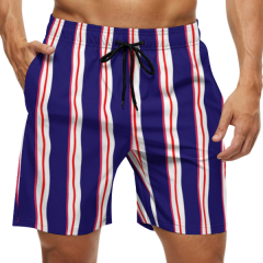 Summer waterproof men's beach shorts 100% Polyester Double way stretch