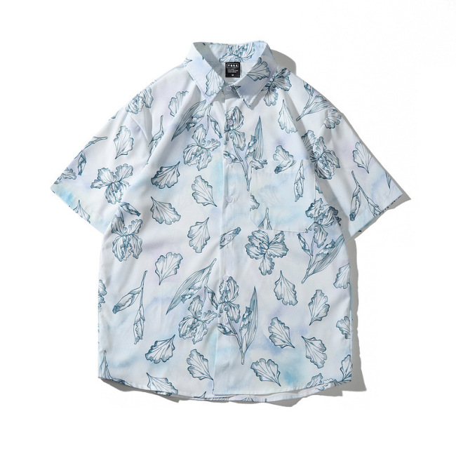 Summer All-Printed 100% Cotton Soft Men's Beach Wear