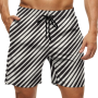 Sublimation Printed Men's Swim Surf Beach Shorts