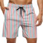 120gsm100% polyester two-way stretch men's beach swim trunks