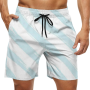 120gsm100% polyester two-way stretch men's beach swim trunks