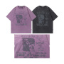 Wash Vintage DTG Printed Men Oversized T Shirt