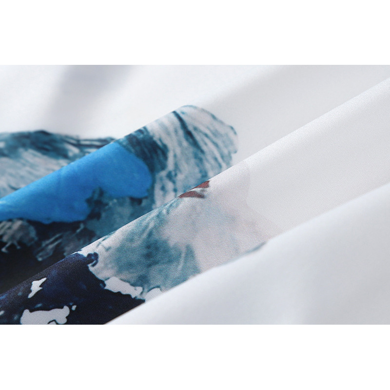 Hawaiian beachwear sublimation 3D ink print men's clothing