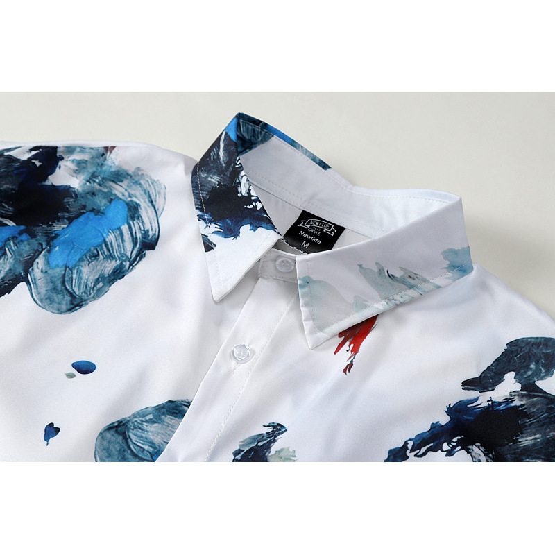 Hawaiian beachwear sublimation 3D ink print men's clothing