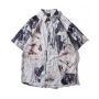Hawaiian beachwear sublimation 3D ink print men's clothing