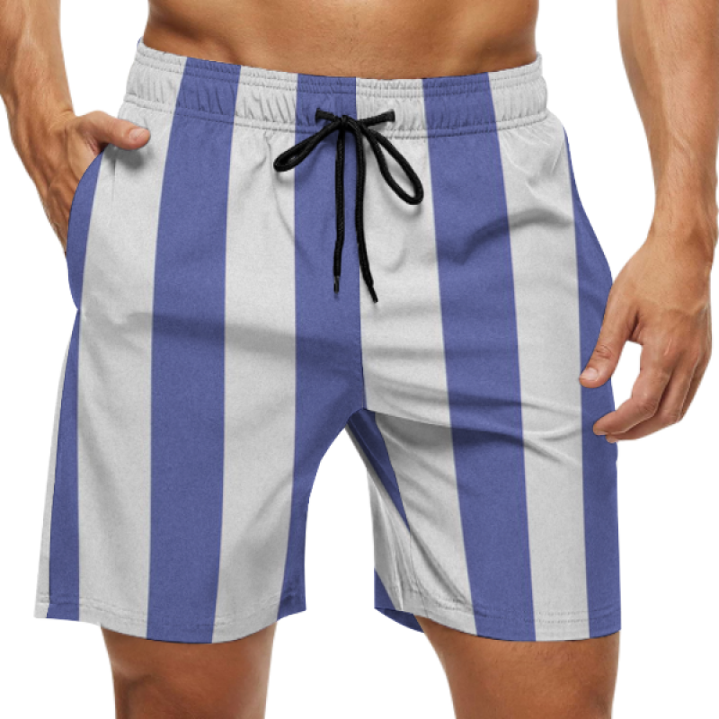 Logo 100% Polyester Men's Fishing Surf Swim Shorts
