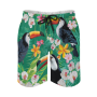 100% Polyester Sublimation Print Swimming Hawaiian Men's Beach Shorts For Men