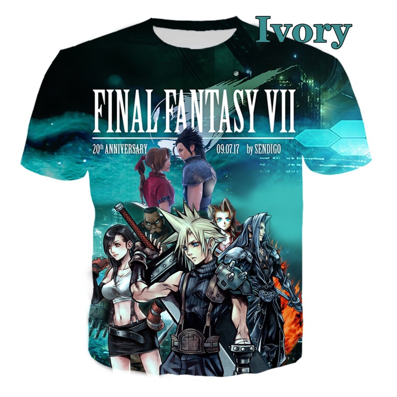 Graphic Logo All Over Digital Print Cartoon Characters Anime 3D T-Shirt 5xl