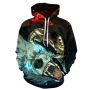 Men's Animal Tiger 3D Print Full Print Hoodie Large Size