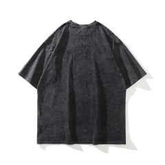 High Quality Unisex Oversized Black Vintage Wash Dtg T Shirt