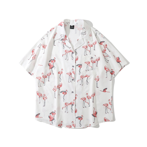 3D Animal Full Print Casual Loose Quick Dry Men's Beach Shirt