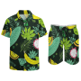 Cheap Hawaii Beach Street Casual Men's Two Piece Suit