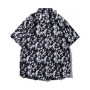 Summer High Quality Customized Retro Digital Printing Plus Size Men's Thin Shirt For Men