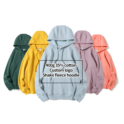 High quality 400gsm pullover custom logo oversized blank men's hoodie