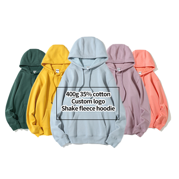 High quality 400gsm pullover custom logo oversized blank men's hoodie